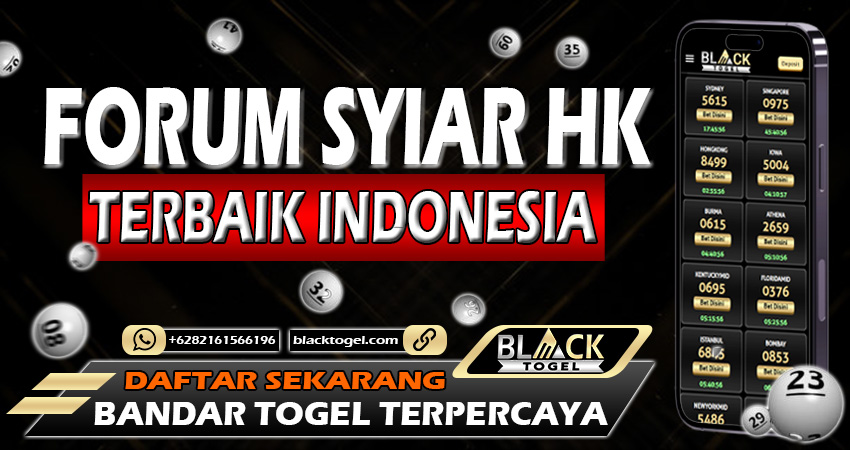 Forum Syair HK Terbaik Indonesia
