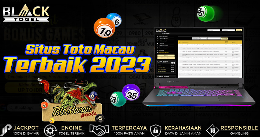 Situs Toto Macau Terbaik 2023